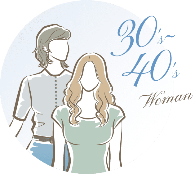 30's〜40's Woman|30〜40代女性